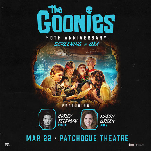 The Goonies: 40th Anniversary Screening and Q&A with Corey Feldman & Kerri Green at Keswick Theatre show poster