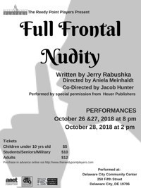 Full Frontal Nudity show poster
