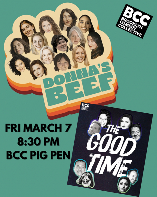 Donna's Beef Improv + The Good Time Improv in Brooklyn