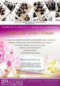2012 New Year's Concert - Taiwan National Choir in Indonesia
