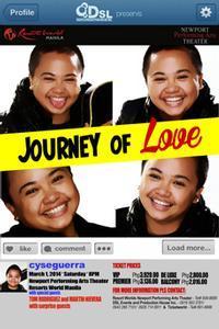 Journey of Love show poster