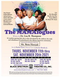 Black Spectrum Theatre Company Present MAMAlogues