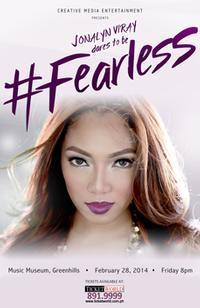Jonalyn Viray dares to be #Fearless show poster