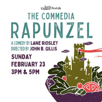 The Commedia Rapunzel show poster
