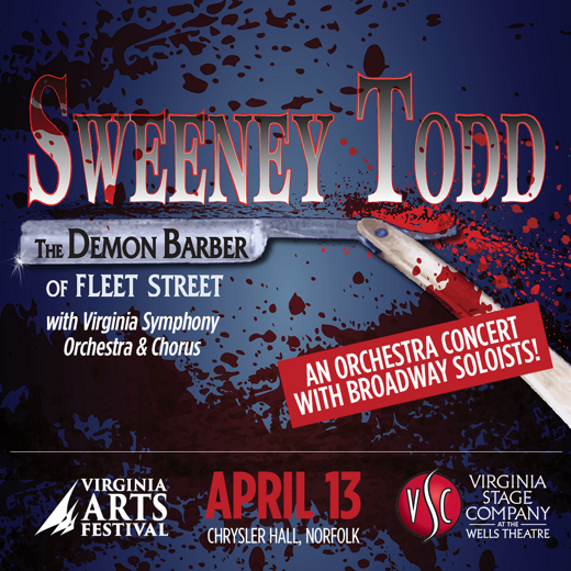 Sweeney Todd: The Demon Barber of Fleet Street, A Musical Thriller show poster