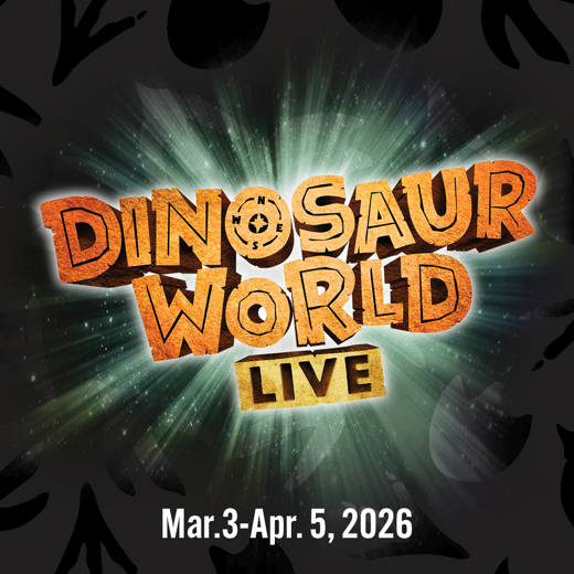 Dinosaur World Live show poster