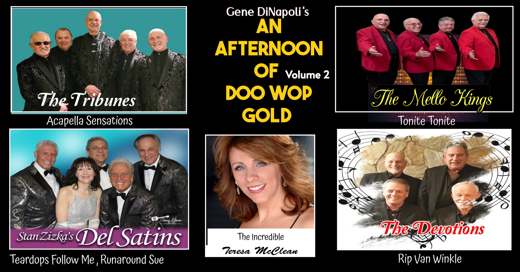 GENE DINAPOLI PRESENTS AN AFTERNOON OF DOO WOP GOLD