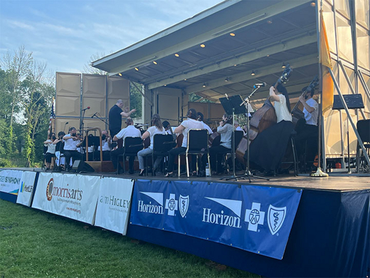 New Jersey Symphony at the 40th Giralda Music & Arts Festival in Madison in New Jersey