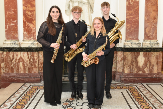 Classical Coffee Mornings: Kezia Colton with the RCMJD Saxophone Quartet