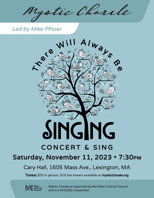 There Will Always Be Singing show poster
