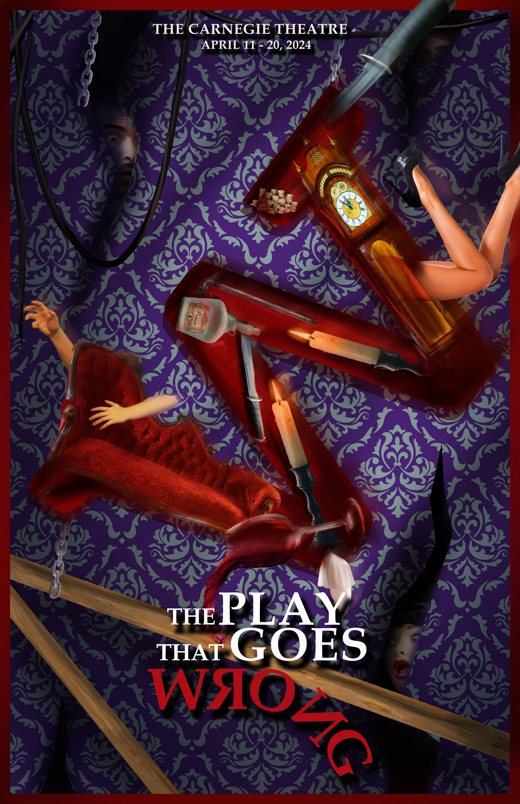 The Play That Goes Wrong in Los Angeles Logo