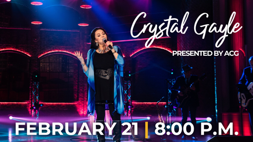 Crystal Gayle show poster