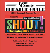 SHOUT! THE MOD MUSICAL show poster