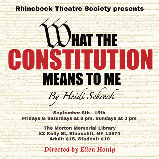 What the Constitution Means to Me show poster