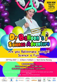 Dr.Balloon's Science Adventure show poster