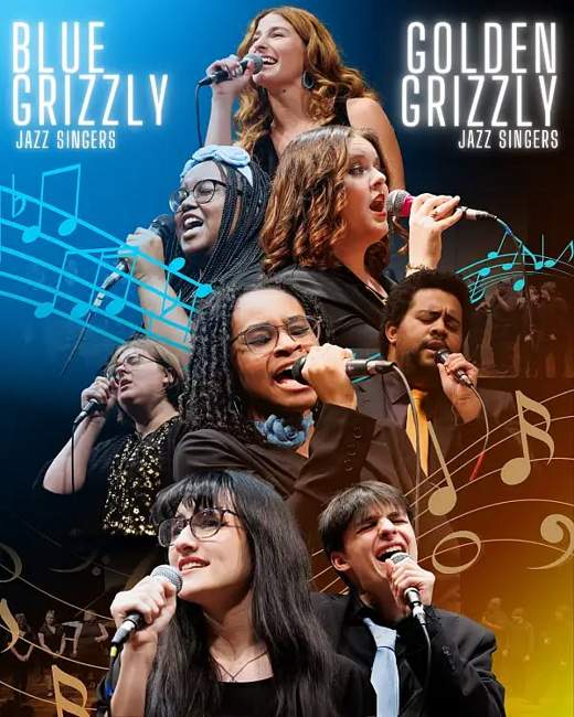 Golden Grizzly and Blue Grizzly Jazz Singers Concert