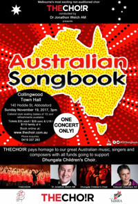 Australian Songbook show poster