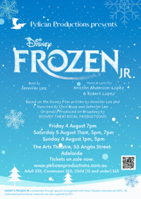 Frozen Jr show poster