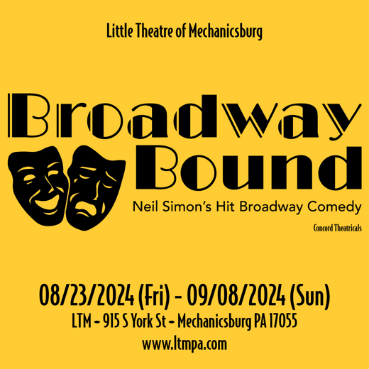 Broadway Bound show poster