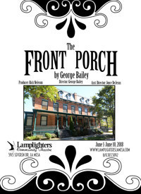 The Front Porch - a new play show poster