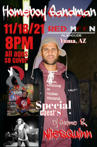 Homeboy Sandman Performing Live at Red Moon Ale House