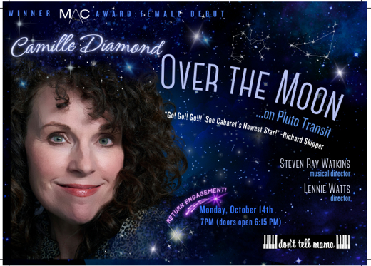 Camille Diamond: Over The Moon...On Pluto Transit show poster