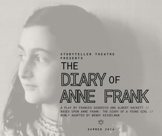 THE DIARY OF ANNE FRANK show poster