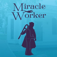 The Miracle Worker byWilliam Gibson show poster