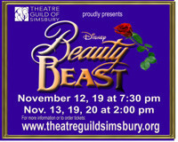 Theatre Guild of Simsbury presents Beauty and the Beast