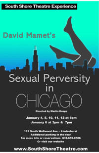 Sexual Perversity in Chicago show poster