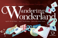 Danceworks Youth Performance Company: Wandering Wonderland show poster