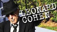 Leonard Cohen show poster