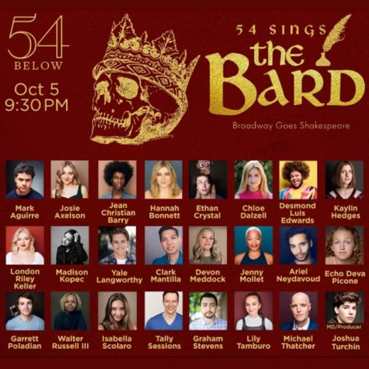 54 Sings The Bard: Broadway Goes Shakespeare! show poster