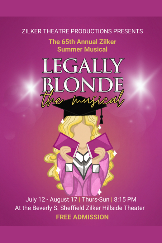 Legally Blonde The Musical show poster