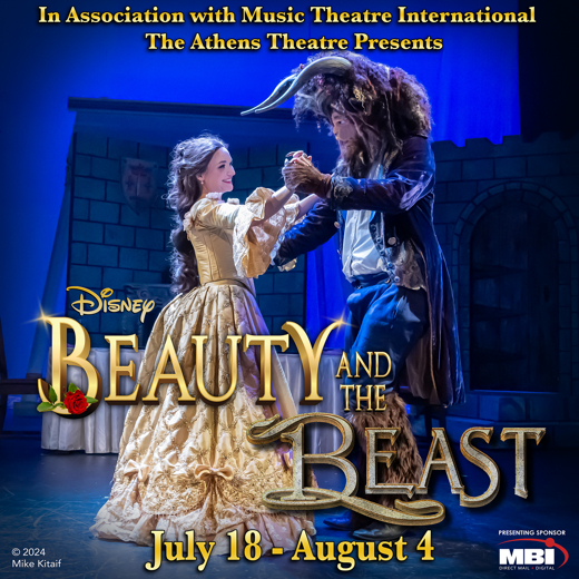 Disney's Beauty and the Beast show poster