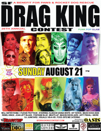 SF Drag King Contest in San Francisco