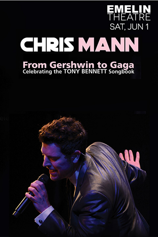 Chris Mann: From Gershwin to Gaga show poster