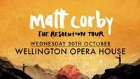 Matt Corby - The Resolution Tour show poster