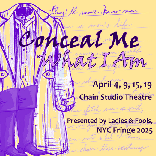 Conceal Me What I Am show poster