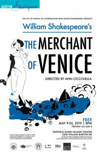 The Merchant of Venice show poster