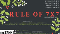 Rule of 7x7 show poster