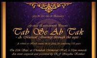 Tab Se Ab Tak - A Musical Journey show poster