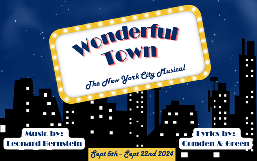 Wonderful Town show poster