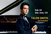 TALON SMITH 24 Preludes World Premiere Tour + Beethoven, Chopin, & Ravel
