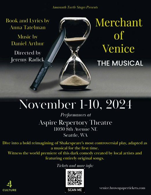 Merchant of Venice: The Musical in Seattle