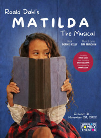 Roald Dahl's Matilda, the Musical show poster