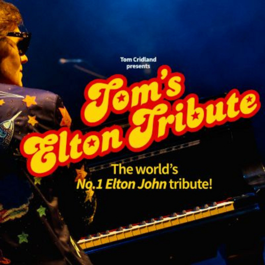 Tom's Elton Tribute show poster