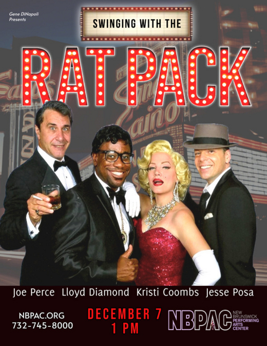 Swinging with the Rat Pack show poster