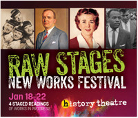 Raw Stages: New Works Festival show poster