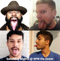 Lizard Tongue Men show poster